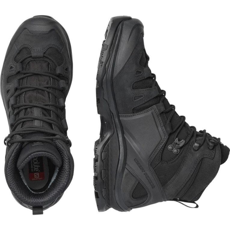 Salomon Quest 4d GTX Forces 2 EN Men's Tactical Boots Black | CA 34V50